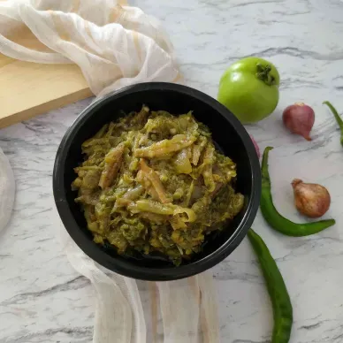 teri sambel ijo